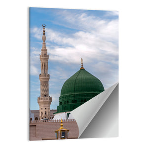 Prophet Muhammad Mosque In Medina Wall Art