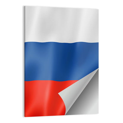 Russian Tricolor Flag Wall Art