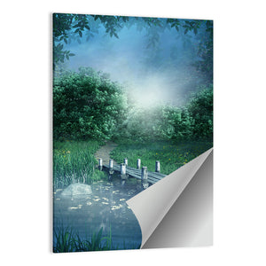 Fantasy Lake Artwork Wall Art