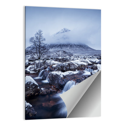Mountain Buachaille Etive Mor In Scotland Wall Art