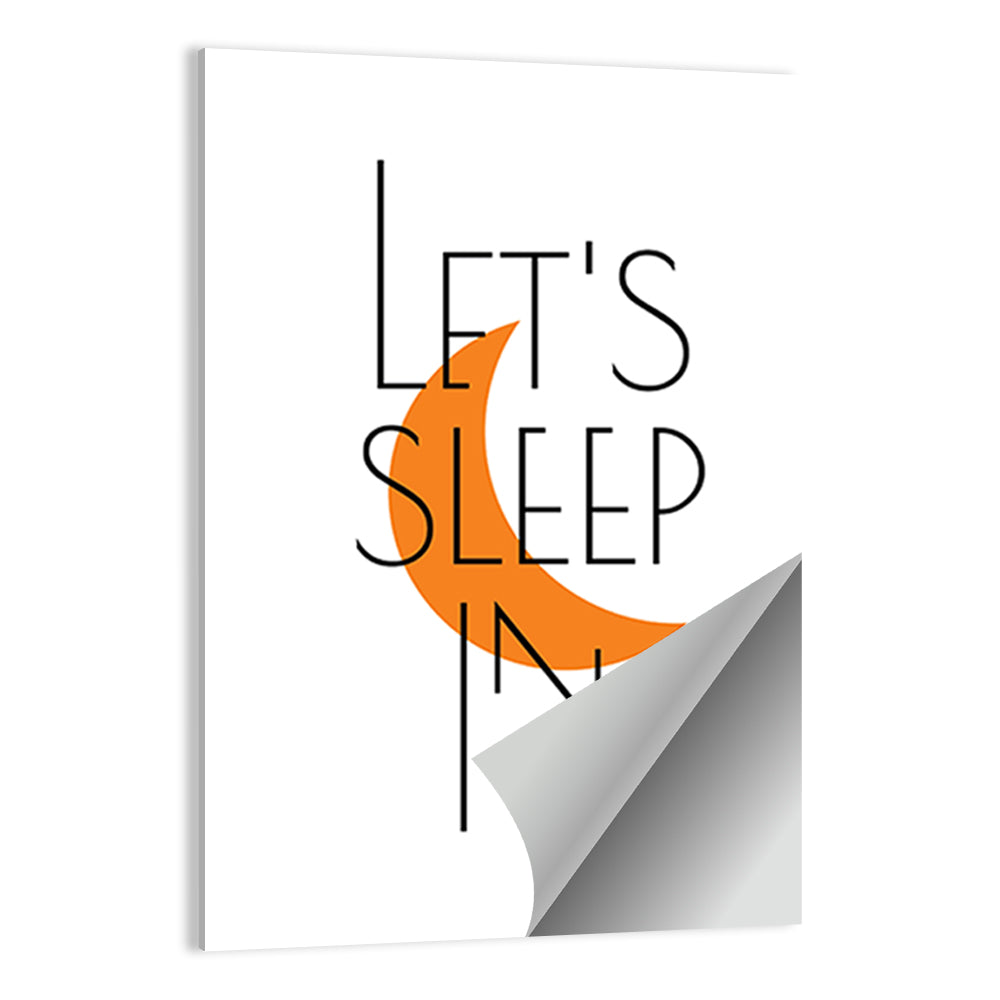 Inspirational Quote "Let`s Step In" Wall Art