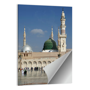 Masjid Nabawi In Medinah Wall Art