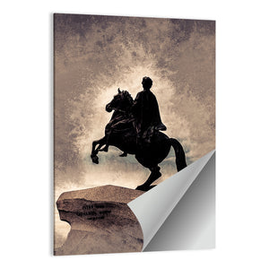 The Bronze Horseman Wall Art