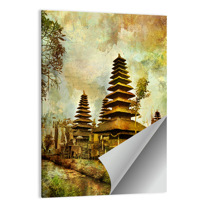 Balinese Meru Towers Wall Art