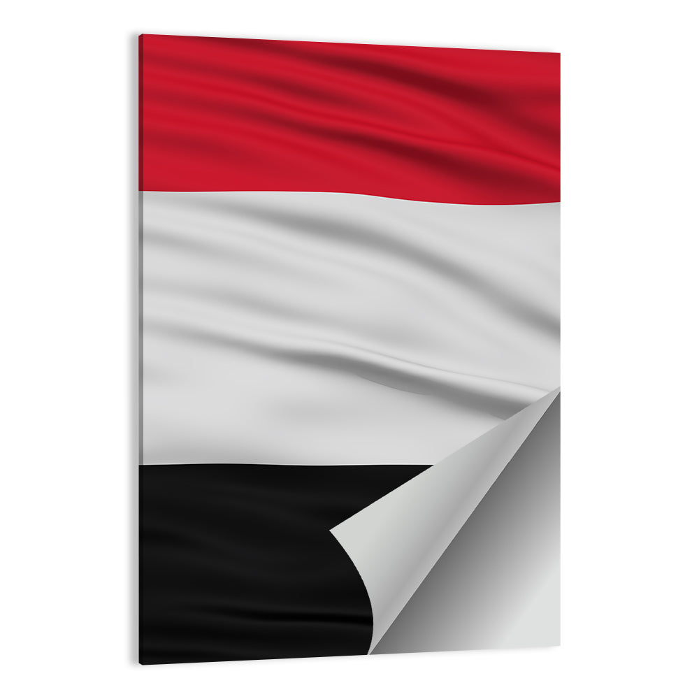 Flag Of Yemen Wall Art