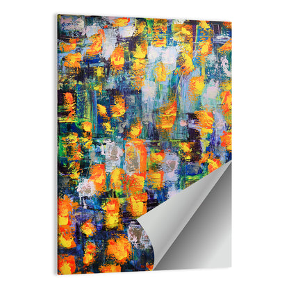 Illuminated Abstract Color Field Wall Art