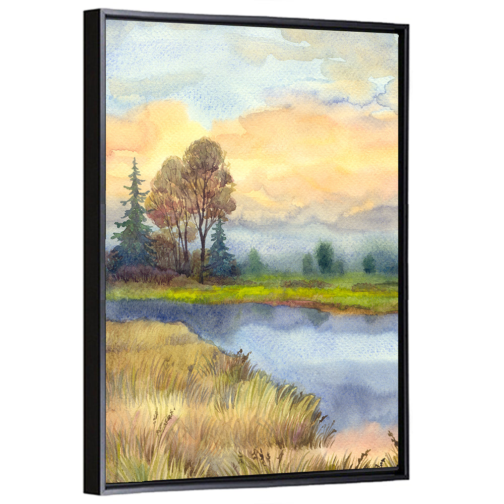 Stillness of the Lake Wall Art