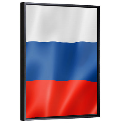 Russian Tricolor Flag Wall Art