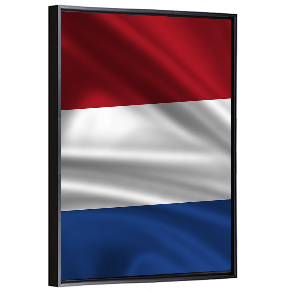 Dutch Tricolor Flag Wall Art