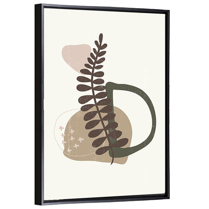 Botanical Vintage Print Boho Minimalist Wall Art