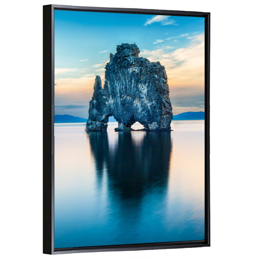 Hvítserkur Sea Stack, Hvammstangi Iceland Wall Art