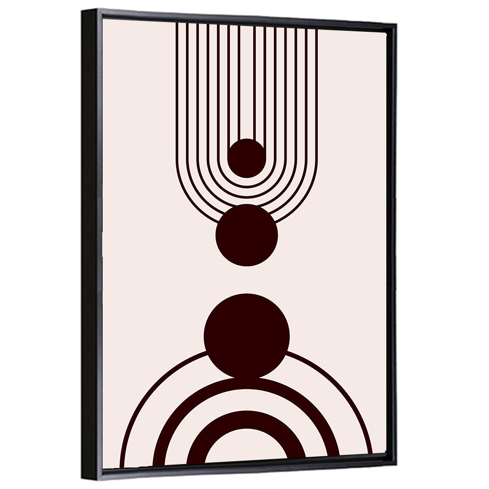 Concentric Boho Arches Wall Art