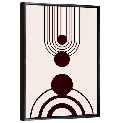 Concentric Boho Arches Wall Art