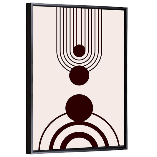 Concentric Boho Arches Wall Art