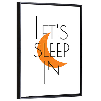 Inspirational Quote "Let`s Step In" Wall Art