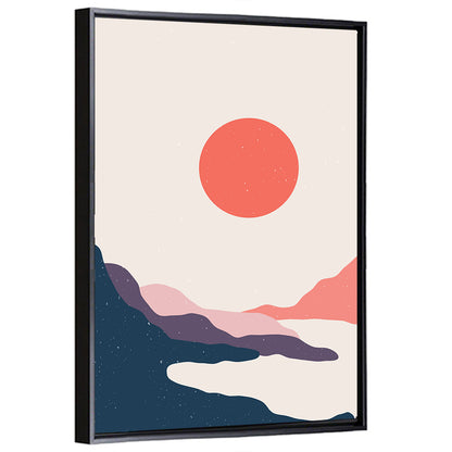 Boho Mountain Wall Art