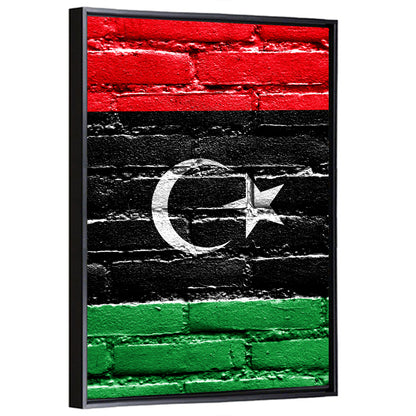 Flag Of Libya Wall Art