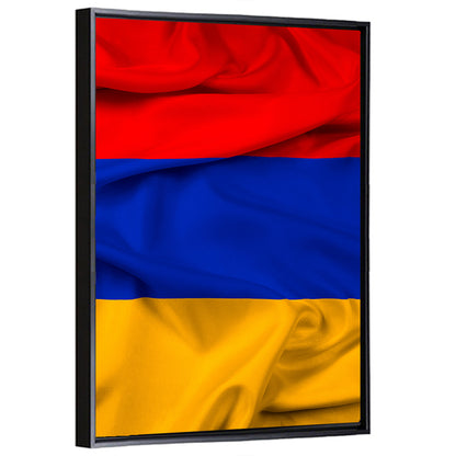 Waving Armenian Flag Wall Art