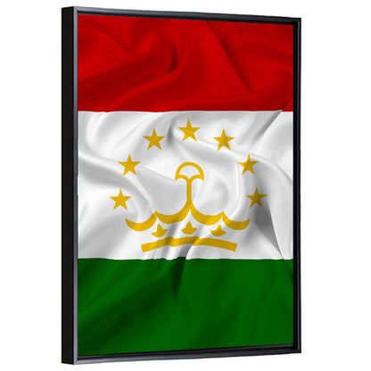 Flag Of Tajikistan Wall Art