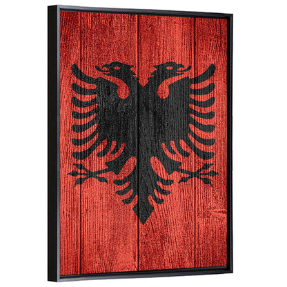 Flag Of Albania Wall Art