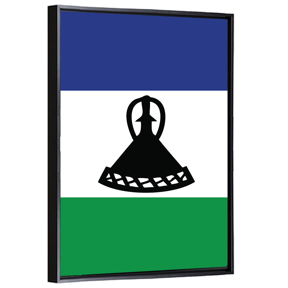 Flag of Lesotho Wall Art