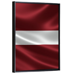 Flag Of Latvia Wall Art