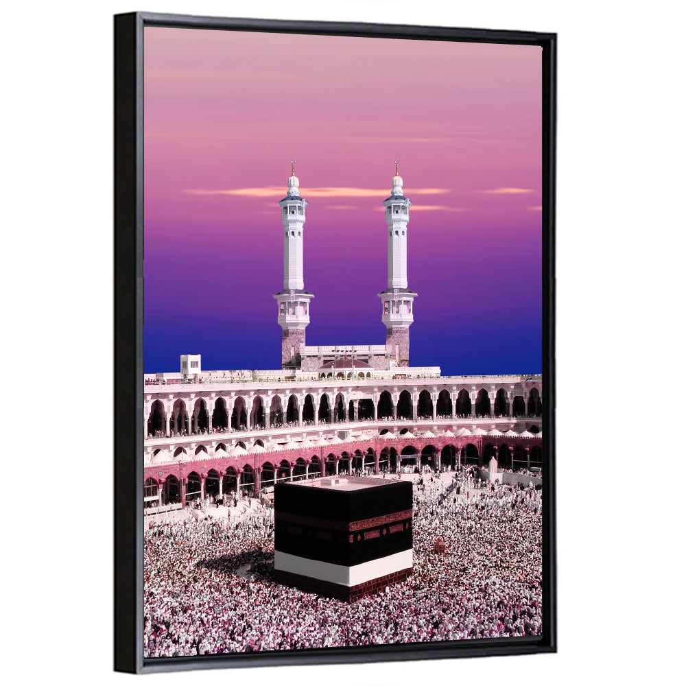 Kaaba at Twilight Wall Art