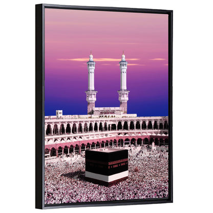 Kaaba at Twilight Wall Art