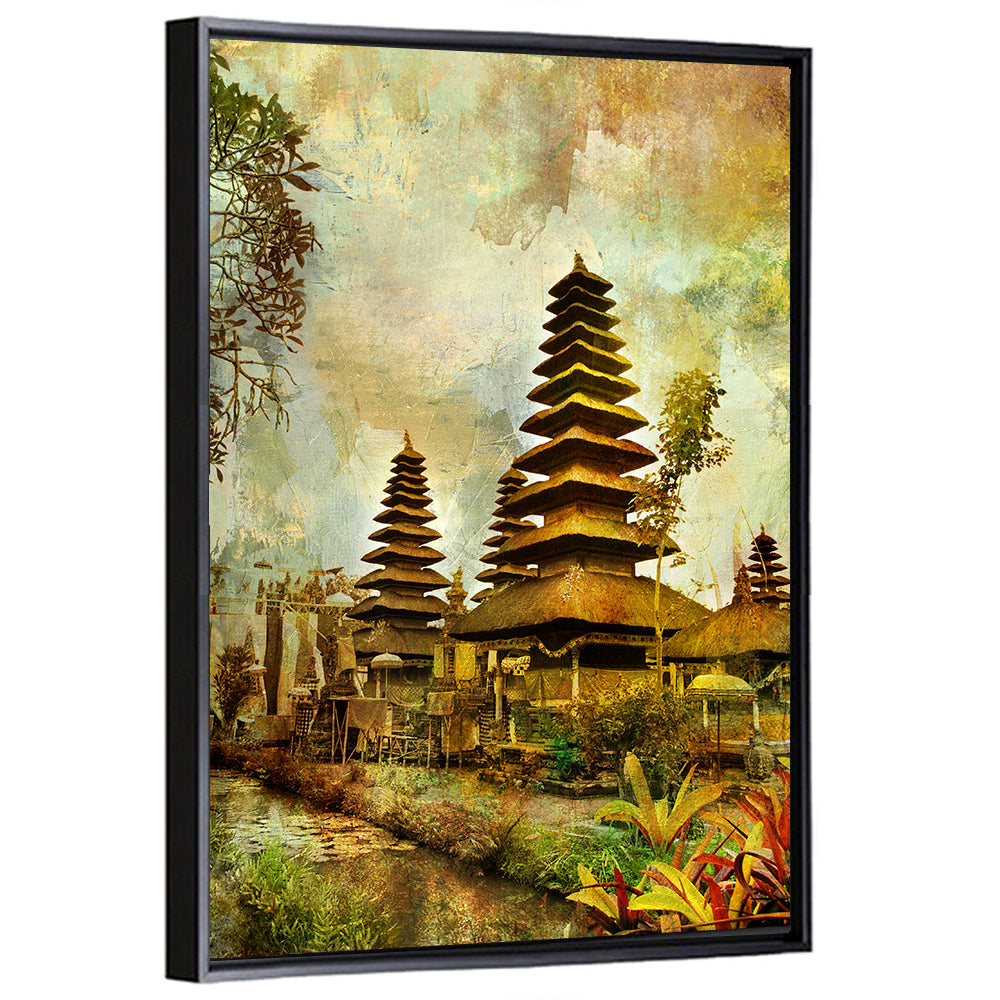 Balinese Meru Towers Wall Art