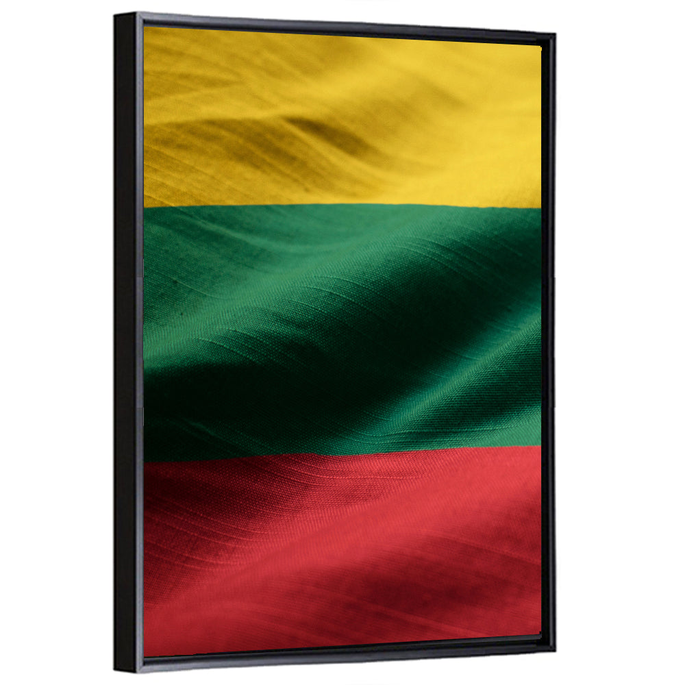 Lithuanian Flag Wall Art