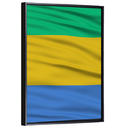 Flag Of Gabon Wall Art