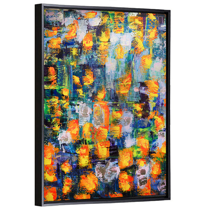 Illuminated Abstract Color Field Wall Art