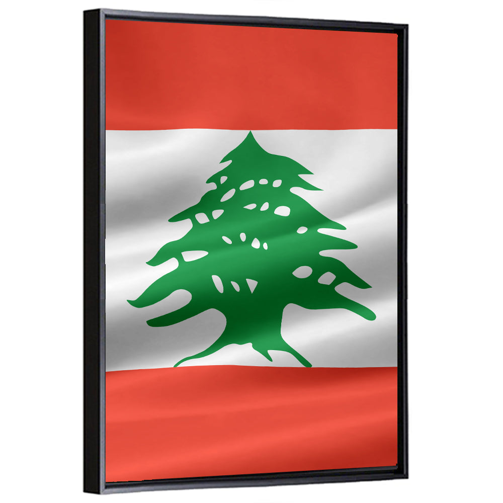 Flag Of Lebanon Wall Art