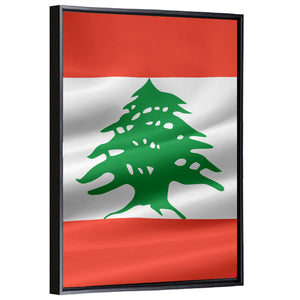 Flag Of Lebanon Wall Art