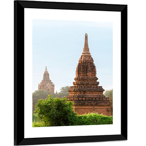 Ancient Pagodas In Bagan Myanmar Wall Art