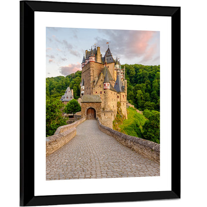 Eltz Castle at Dusk Wall Art