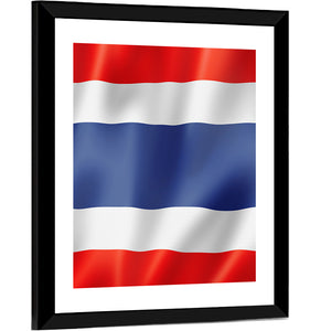 Flag Of Thailand Wall Art