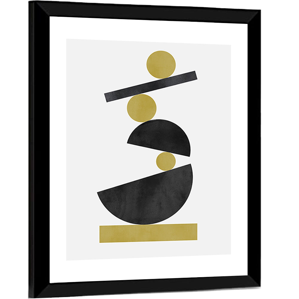 Shapes Balancing Concept Wall Art