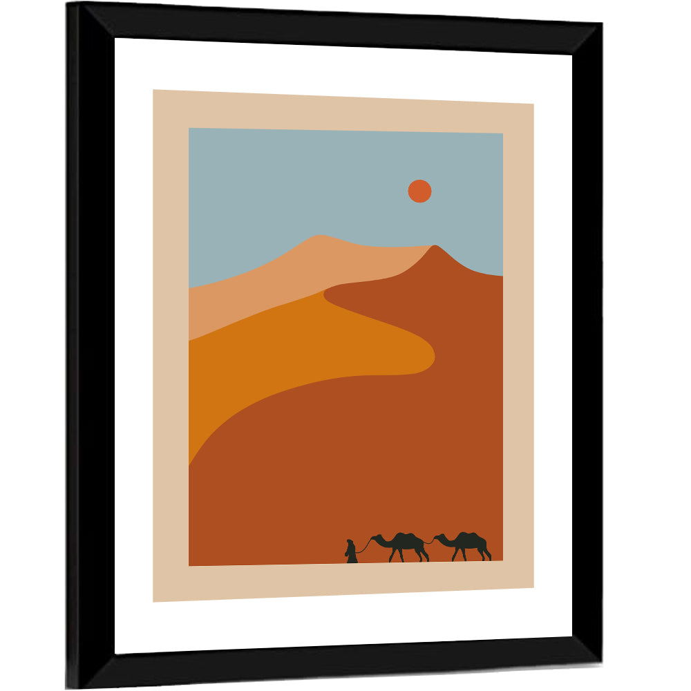 Desert Minimal Ii Wall Art