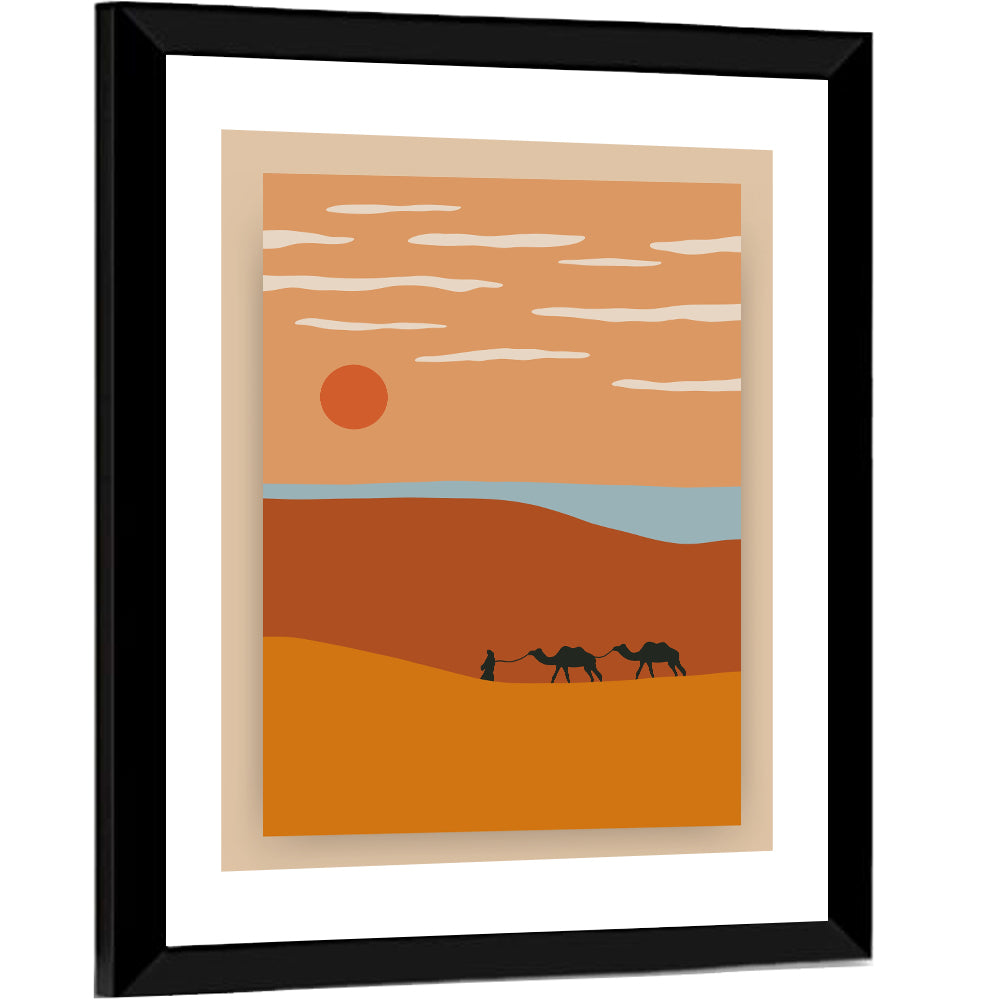 Desert Minimal III Wall Art