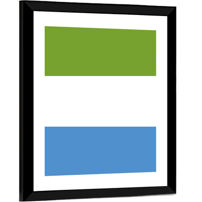 Flag Of Sierra Leone Wall Art