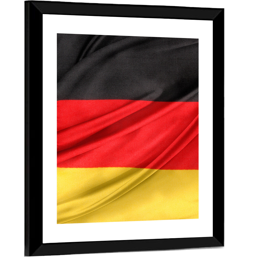 Draped German Flag Wall Art