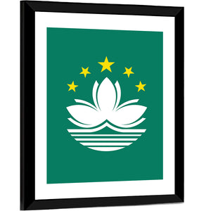 Flag Of Macau Wall Art