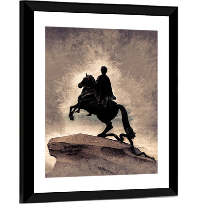 Bronze Horseman Monument, Saint Petersburg Wall Art