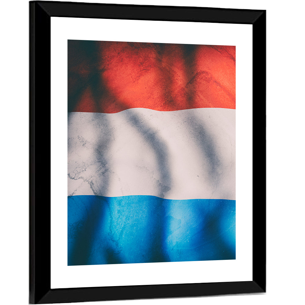 Luxembourg Flag Wall Art