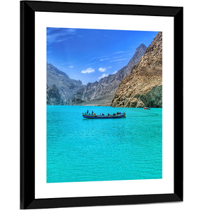 Attabad Lake in Pakistan Wall Art