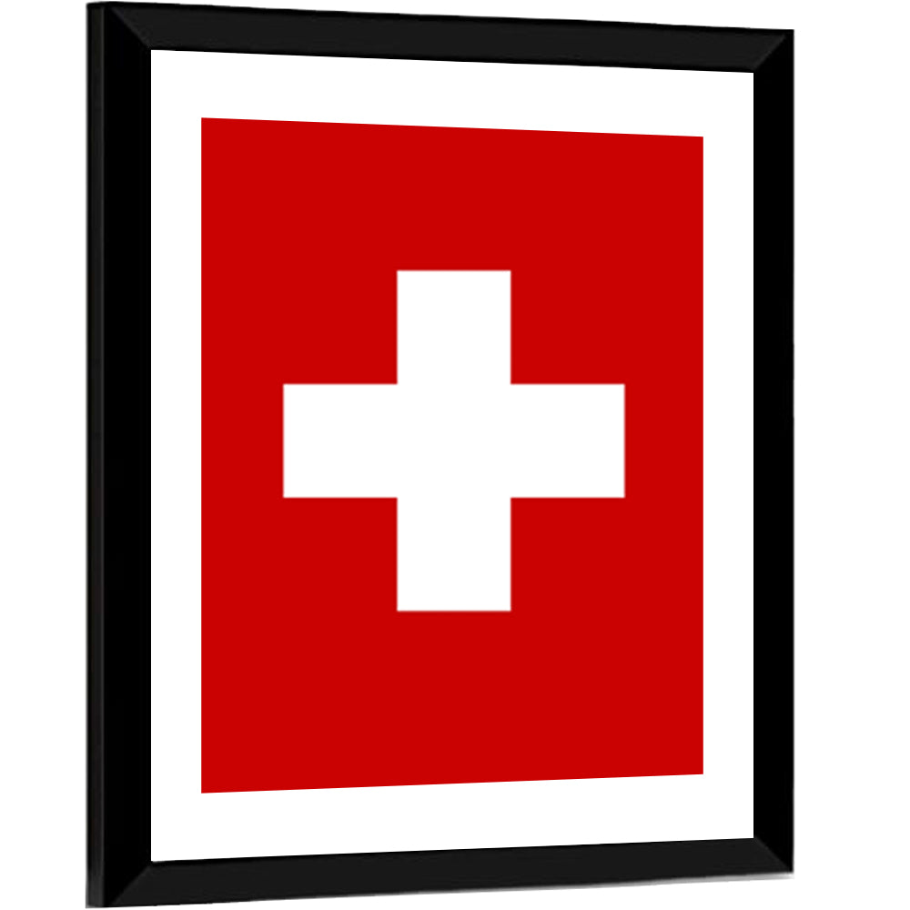 Swiss Flag Wall Art