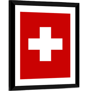 Flag Of Switzerland Wall Art