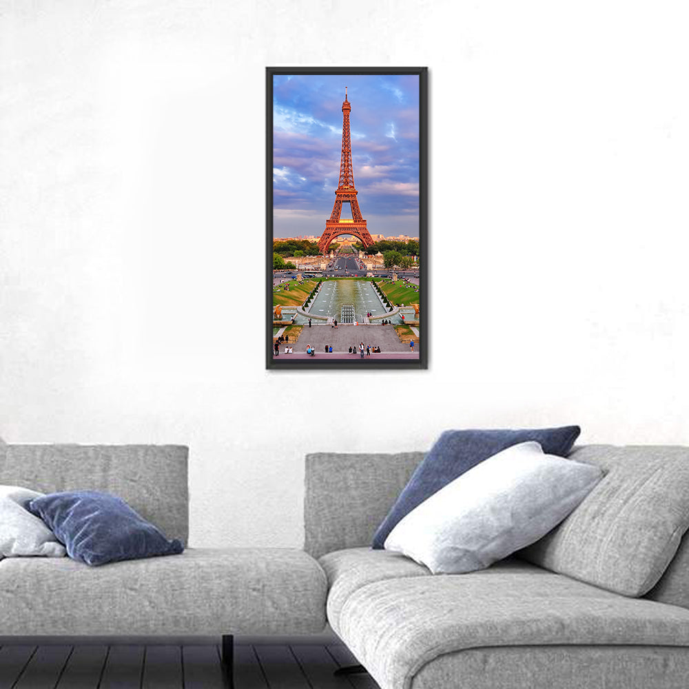 Eiffel Tower at Golden Hour Wall Art