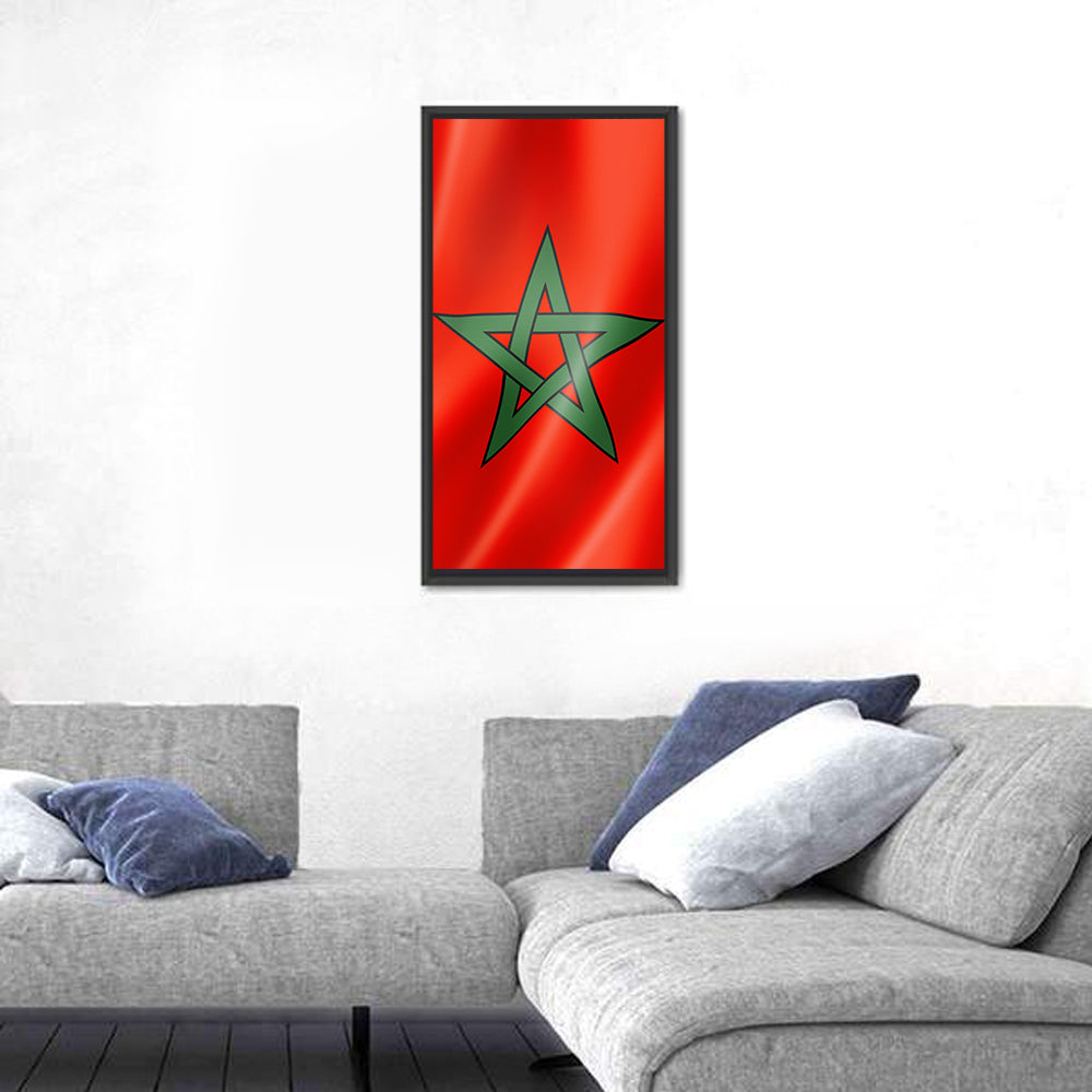 Flag Of Morocco Wall Art